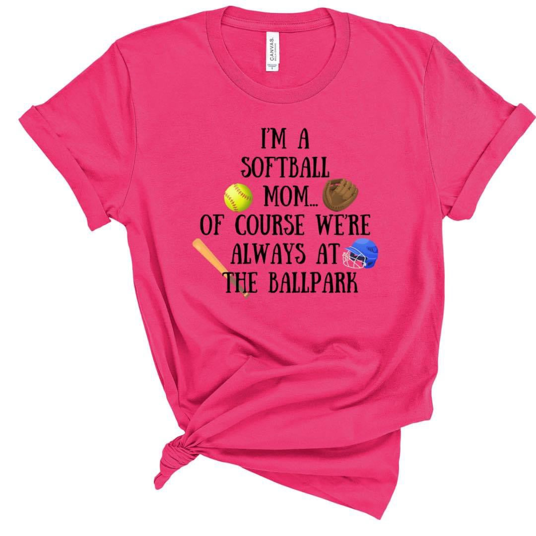 I’m a softball mom
