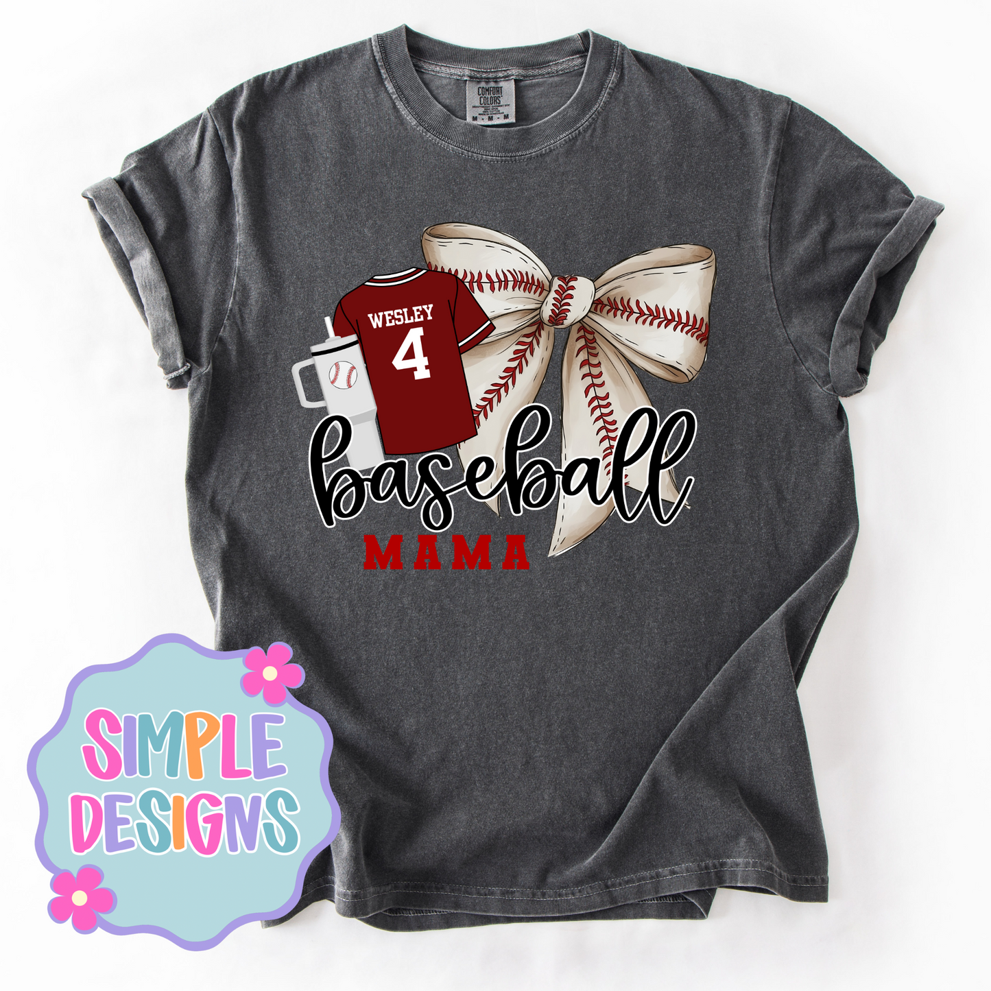 Custom Baseball Mama