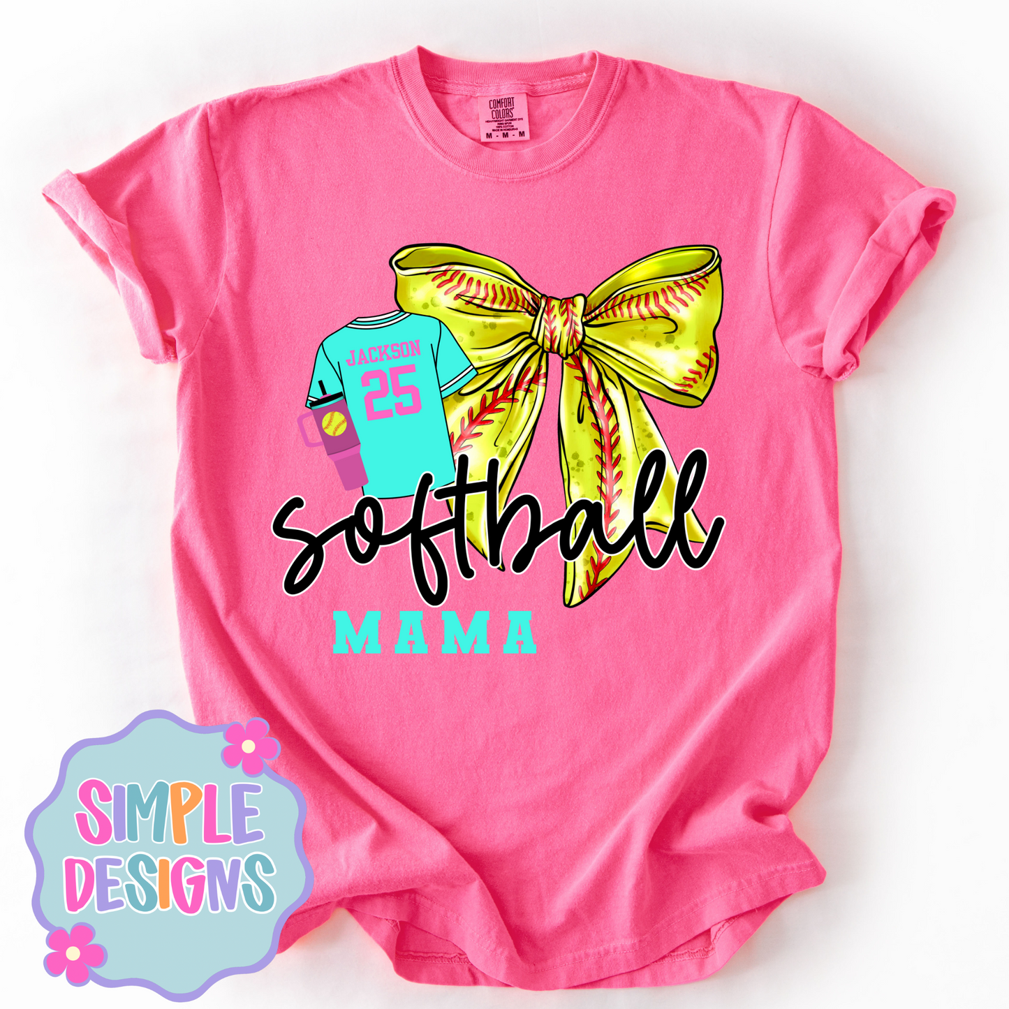 Custom Softball Mama