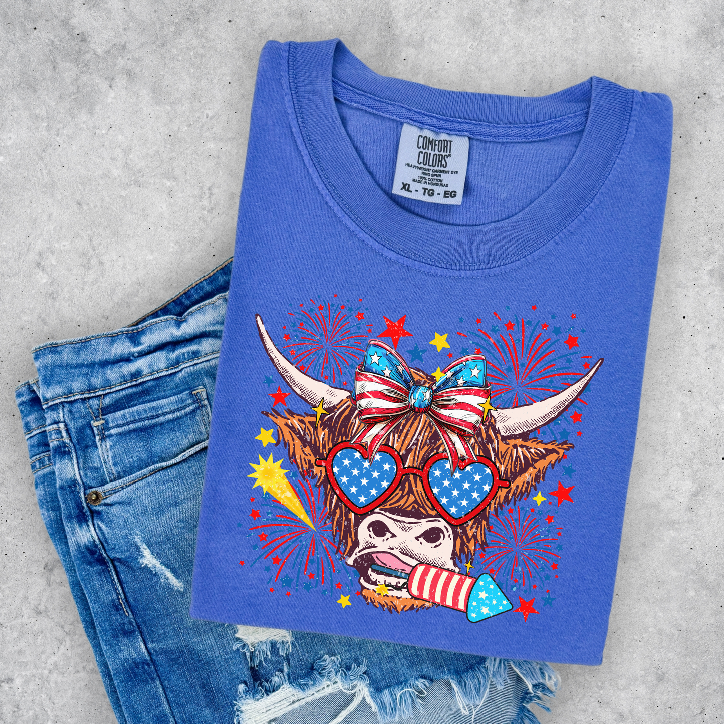 Patriotic Cow