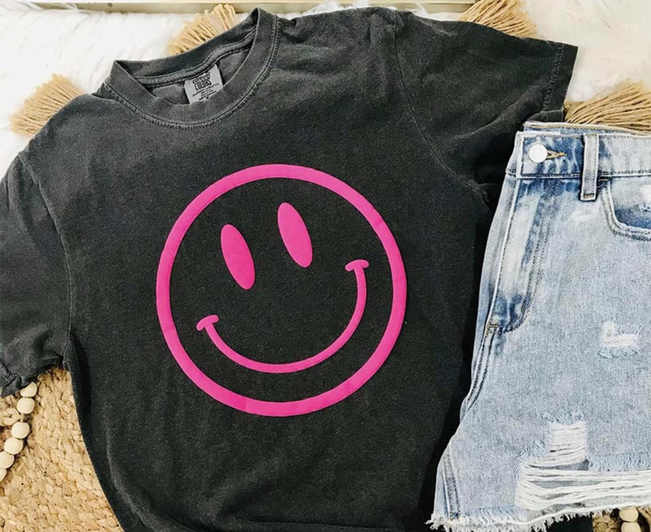 Smiley Puff Tee