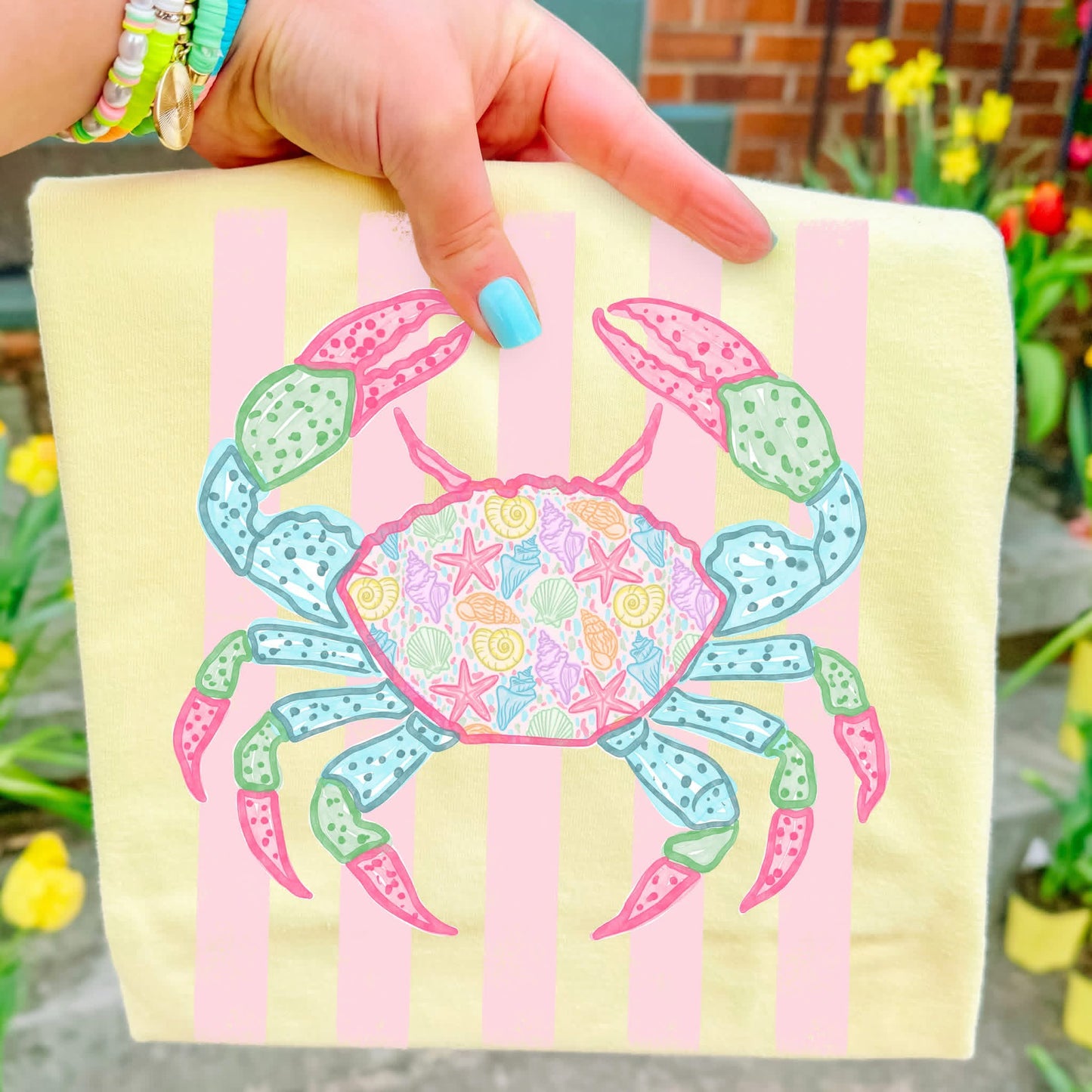 Beachy Crab T-shirt
