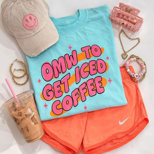 OMW To Get Iced Coffee T-shirt