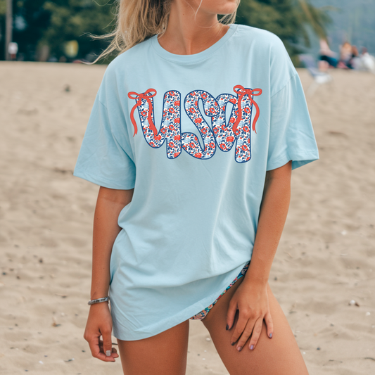 Floral USA w/ bows
